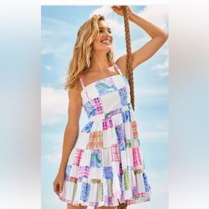 Lilly pulitzerAlison Patch Me If You Can dress EUC!! Barely worn
